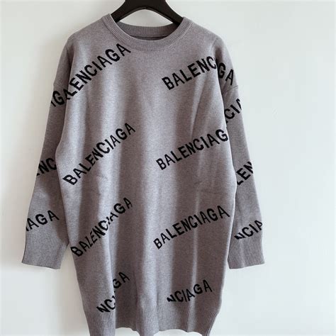 balenciaga sweater dress replica